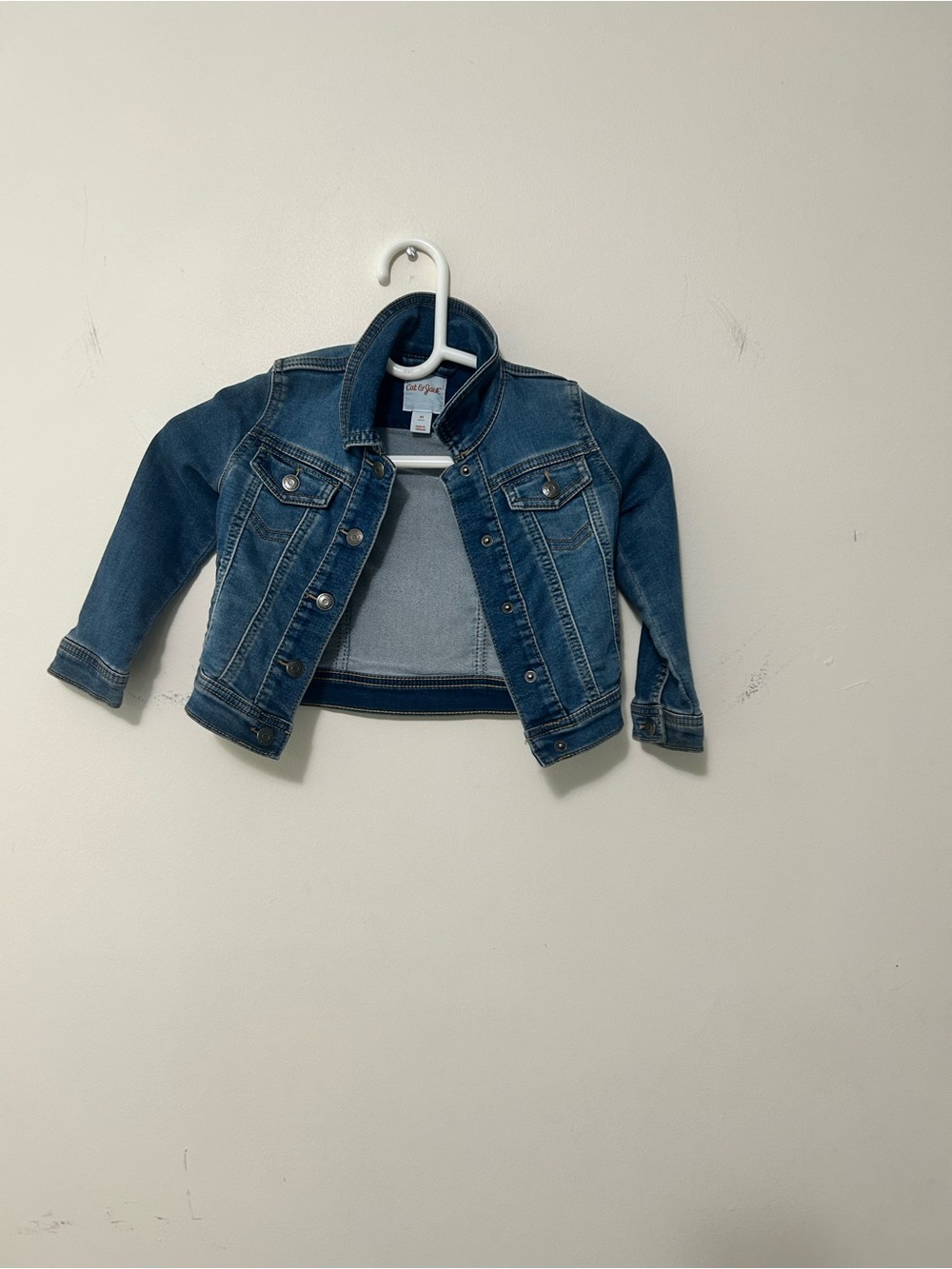 Cat & Jack Dark Blue Denim Jacket for Kids